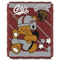 thumbnail image 2 of Montana Grizzlies NCAA Triple Woven Jacquard Throw (Fullback Baby Series) (36"x48"), 2 of 2