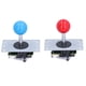 thumbnail image 4 of Kits De Bricolaje De Juegos De Arcade, Modelo De Joystick De 8 Vías De 5 Pines Kits De Bricolaje De Arcade Para Uso Profesional De Juegos Para Consola De Juegos De Arcade Ccdes rojo + azul, 4 of 8