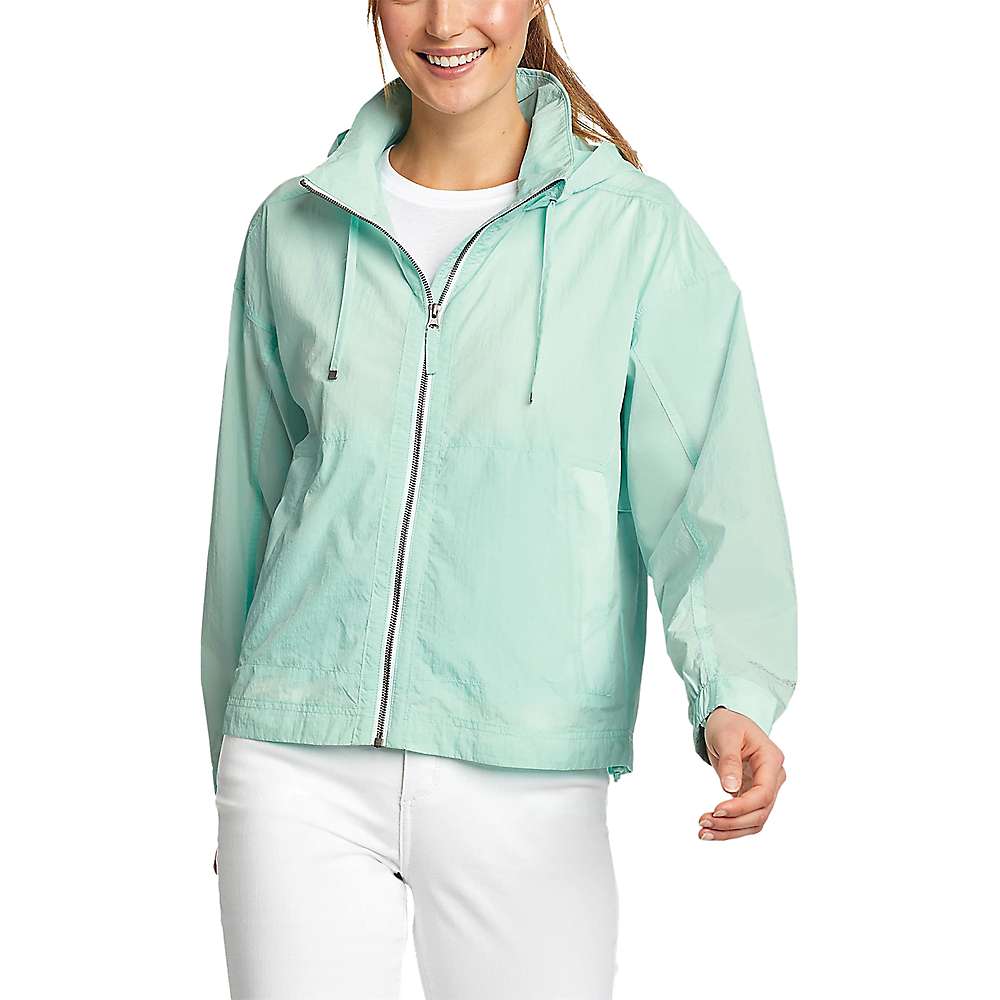 Eddie Bauer Women's Stowaway Jacket, Size: Small, Blue