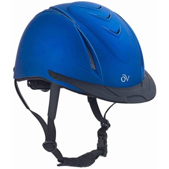 Ovation Metallic Schooler Helmet - Blue - XX-Small/X-Small