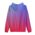 thumbnail image 3 of Rbaofujie Longues Longs Chandails pour Femmes Mode Femme Manches Col Rond Blouse Imprimée Chandail Décontracté Hauts Chandails à Capuche Violet Chandail à Capuchon Lesté, 3 of 4