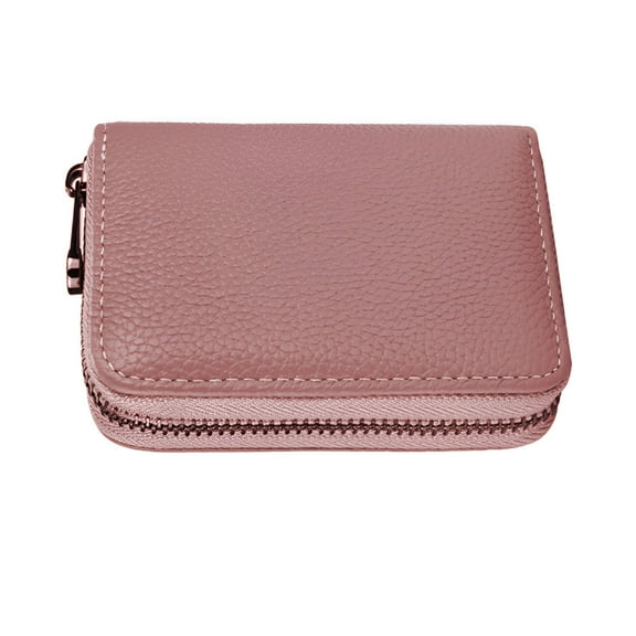 GASTROPOD Rfid Blocking Women'S Card Holder Leather Wallet Card Holder Wallet,Pink