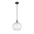 thumbnail image 3 of 516-1P-WPC-G1215-10 Innovations Lighting Ballston Athens Water Glass 1 Light 10" Cord Hung Mini Pendant Black Antique Brass, 3 of 5