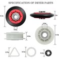 thumbnail image 4 of 4392067 Dryer Repair Kit for , , , Dryer Includes WPW10314173 Drum Roller, 4 of 5