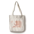 thumbnail image 1 of North Carolina - Anchor - Coral - Coastal Icon - Lantern Press Artwork (100% Cotton Tote Bag - Reusable), 1 of 1