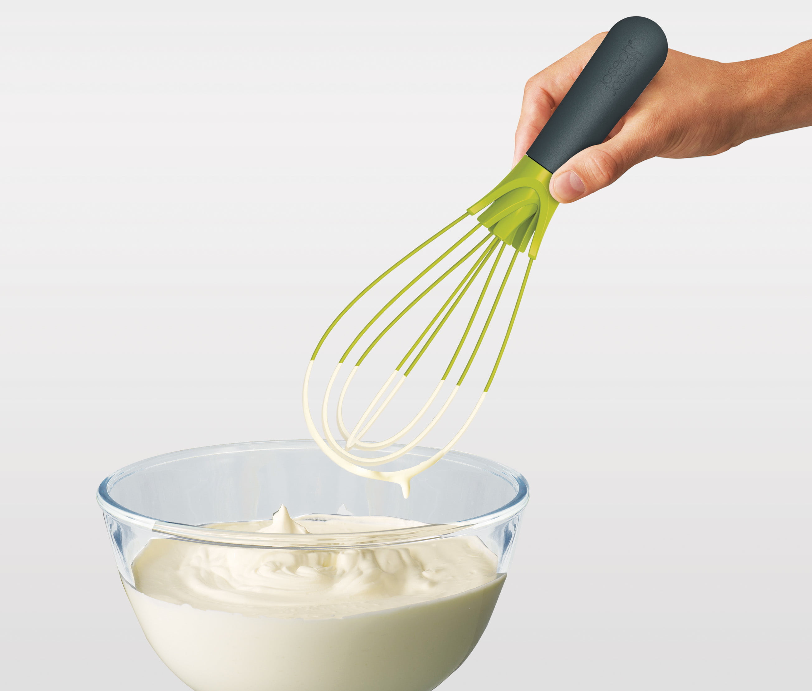 Folding balloon whisk - Three whisks in one