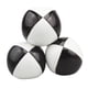 thumbnail image 4 of 3 piezas de pelotas de malabarismo para lanzar canastas de Pascua con bolsa de malla para malabaristas en blanco y negro, 4 of 9