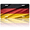 Flag of Germany, variant on 1 Pcs 2D Flat License Plate Covers & Frames, Dragon For Decorative Front, Waterproof For Decoration Aluminum License Plate Covers & Frames Cover For Men Women, 12" X 6"
