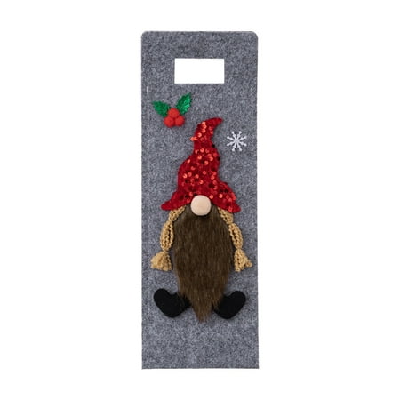 

Wineglass Glass Float Liquor Bags for Travel Glass Dishwasher Bottle Bags Christmas Sack Bag Glass Whole Bottle Preservation Christmas Decoration Bottle Bag