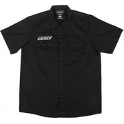Genuine Gretsch Electromatic Logo Black Men's Workshirt, Size MEDIUM #0991939506