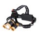 thumbnail image 1 of Nuevo 1800 lúmenes 3x T6 LED 4 modos faro noche pesca correr ciclismo Camping senderismo viaje al aire libre faro antorcha luz de trabajo Soledad Linterna LED, 1 of 10