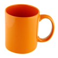 thumbnail image 2 of Paquete con 25 piezas de Taza de cerámica clásica acabado brillante naranja 8 x 9.5, 2 of 3