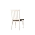 thumbnail image 4 of Steve Silver Joanna Two-tone Ivory and Dark Oak Side Chair, 4 of 7