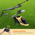 thumbnail image 4 of EeaseMX Mini helicóptero RC 901 de 2 canales, cuadricóptero con radiocontrol, color amarillo, 4 of 8