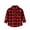ZC-Red, variant on Wxirdiow Little Boys Shirts Boys Girls Casual Flannel Plaid Hoodies Spring Fashion Button Down Shirts Long Sleeve Cute Lightweight Jacket Coats Red Size,12-18 Months