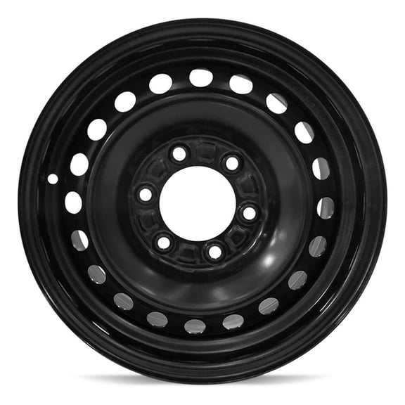 New OEM Surplus Wheel 16x7 in for 2001-2004 Nissan Xterra Painted Black 16 inch Steel Rim