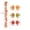 I/5.7ft, variant on AYktou Fall Maple Leaves Garland, 5.7 Ft Hanging Vines Garland Artificial Autumn Foliage Garland Thanksgiving Decor Table Decor Fall Garland for Home Wedding Fireplace Party Outside Indoor Decor