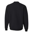 thumbnail image 2 of Jerzees Adult NuBlend Crew Neck Sweatshirt, 4X, Black, 2 of 2