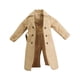 thumbnail image 2 of Disfraz de gabardina de moda 1/12, ropa de muñeca en miniatura hecha a mano para 6 pulgadas Caqui, 2 of 9