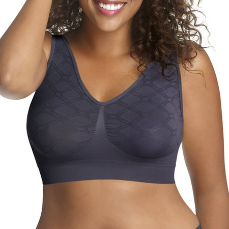 Womens Plus Size Pure Comfort Seamless Wirefree Bra, Style 1263
