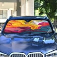 thumbnail image 6 of Iauyy Foldable Windshield Sun Shade for Cars, Interior Sun Protection for car UV Protection for Sedan/SUV/Truck, (S/M/L) Artistic Creation, 6 of 8