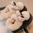 thumbnail image 6 of Baby Girl's Snow Boots Winter Children's Thick Boots With Rabbit Ears Warm Shoes, 6 of 6