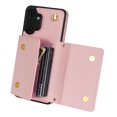 thumbnail image 3 of Dteck for Samsung Galaxy A13 4G Wallet Case with Crossbody Lanyard, PU Leather Card Holder Purse Shockproof Phone Cover for Samsung Galaxy A13 4G,Pink, 3 of 5