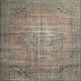 thumbnail image 1 of Ahgly Company Indoor Square Traditional Camel Brown Persian Area Rugs, 3' Square, 1 of 6