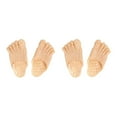 thumbnail image 1 of Bearachild Pantuflas divertidas de pies desnudos de aplicación amplia de color de piel, ya sea que esté descansando en casa o asistiendo al color de piel 2piezas, 1 of 6
