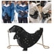 thumbnail image 3 of Bolso de mujer cruzado Yinane con remaches de hombro correa de cadena Negro, 3 of 8