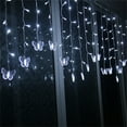 thumbnail image 2 of putnchl Costyle 110 V Butterfly LED String Curtain Lights Lights Christmas Wedding Party Decor 3.5 M, 2 of 4