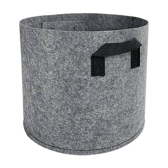 5 Gallons Grow Bags, 2025 New Heavy Duty Thickened Aeration Nonwoven Fabric Pots with Handles, Ideal Cloth Pots for Plants, Planters Accessories, Garden Vegetables Supplies, Grey