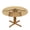 Retro Art Drum (3), variant on Retro Drum (2) Round Fitted Tablecloths Table Covers Wipeable Waterproof Elastic for Kitchen Dinning Parties Wedding Picnic Small Fits 40-44 Inch Table Size