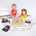thumbnail image 3 of Wooden Math Multiplication Board, Learning & Educational Multiplication Board Game For Kids Over 3 Years Old Superb, 3 of 3