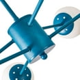 thumbnail image 3 of angelo:HOME Lloyd 6 Light Chandelier in Green Blue, 3 of 3