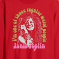 thumbnail image 2 of Janis Joplin - One Of Those Regular Weird People - Men's Long Sleeve T-Shirt, 2 of 4