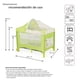 thumbnail image 5 of Cuna Corral Plegable con Cambiador y Dos Niveles D´Bebe - Verde, 5 of 7