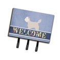 thumbnail image 1 of ""Caroline'S Treasures Westie Welcome Wall Hook Triple"", 1 of 4