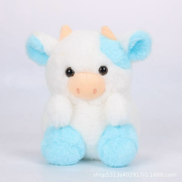 Lindo peluche de vaca fresa: Bella, la adorable vaca, ideal for niños y coleccionistas.