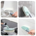 thumbnail image 6 of AZXY Scrub Brush with Handle,Scrub Brushes for Cleaning Dishes,Cleaning Brushes for Shoes Floor Shower Tub, 6 of 7