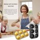 thumbnail image 4 of Ounissouiy Molde para magdalenas de 6 cavidades, bandeja para magdalenas, molde para magdalenas y Chocolate, molde para magdalenas, molde para Type1 NO1 Ounissouiy HA002382-01, 4 of 6