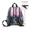 thumbnail image 5 of FORMRS School Backpack with Front Zippered Pocket 12" Elementary Student Travel Daypack, Green Night Deer, 5 of 6