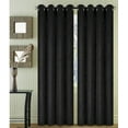 thumbnail image 1 of Emboss Blackout Grommet Panel, 52x63 Inch, Black, 1 Panel, 1 of 2
