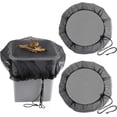 thumbnail image 1 of Outdoor Mesh Cover Netting for Rain Barrels PE Water Collection Buckets Tank Rain Harvesting Tool Protector For Garden, 1 of 5