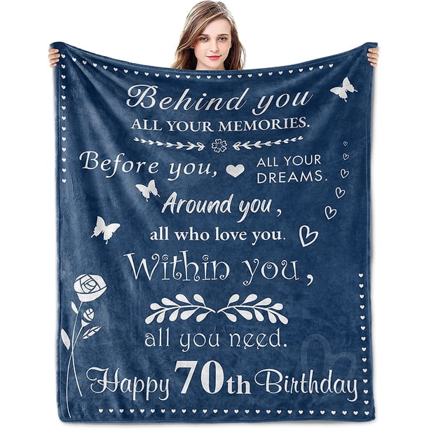 LHSHID 40th Birthday Gifts Women 40th Birthday Decorations Women Blankets 40 Year Old Birthday Decorations for Men Humorous Gifts for Women Tuning 40 Happy 40th Birthday Gifts for Wife 60x80in