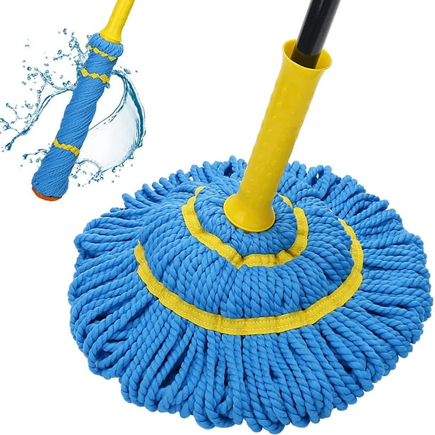 SelfWringing Twist Mops for Floor Cleaning, KeFanta Microfiber Floor