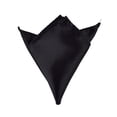 thumbnail image 2 of Ceisia Men's Formal Solid Color Pocket Square Handkerchief 22cm x 22cm Lustrous Milk Silk Small Handkerchief for Suit Wedding Banquet Accessory Gifts for Father, 2 of 4