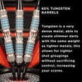thumbnail image 4 of Darts Viper Astro, 80% tungsteno, punta blanda, 16 g, con funda azul, 4 of 8
