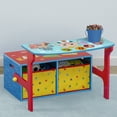 thumbnail image 4 of CoComelon 2-in-1 Activity Bench and Desk by Delta Children - Greenguard Gold Certified, Blue, 4 of 8