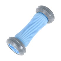 Unique Bargains 1 Pc Comfortable Roller Manual Massager Tools 6.69"x2.64"x2.64" Gray Blue